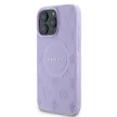 Guess iPhone 16 Pro Magsafe Saffiano Peony Classic logo (GUHMP16LPSAPSMEU) MagSafe hátlap, tok, lila