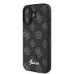GUESS Peony Script IPHONE 16 Plus MagSafe GUHMP16MPGPYSK hátlap, tok, fekete
