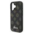 GUESS Peony Script IPHONE 16 Plus MagSafe GUHMP16MPGPYSK hátlap, tok, fekete