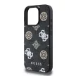 Guess iPhone 16 Pro Max PU 4G Peony Magsafe Case (GUHMP16XP4PWPK) Magsafe kompatibilis hátlap, tok, fekete