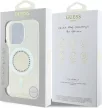 Guess IML Rhinestones Ring MagSafe GUHMP16XPFTDTEH iPhone 16 Pro Max 6.9" hátlap, tok, fehér