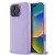 Guess iPhone 16 Pro Max PU Grained Classic Logo Magsafe Case (GUHMP16XPGHSMMU) Magsafe kompatibilis hátlap, tok, lila