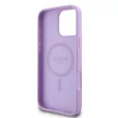 Guess iPhone 16 Pro Max PU Grained Classic Logo Magsafe Case (GUHMP16XPGHSMMU) Magsafe kompatibilis hátlap, tok, lila