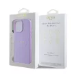 Guess iPhone 16 Pro Max PU Grained Classic Logo Magsafe Case (GUHMP16XPGHSMMU) Magsafe kompatibilis hátlap, tok, lila