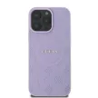 Guess iPhone 16 Pro Max Magsafe Saffiano Peony Classic Logo (GUHMP16XPSAPSMEU) MagSafe hátlap, tok, lila