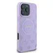 Guess iPhone 16 Pro Max Magsafe Saffiano Peony Classic Logo (GUHMP16XPSAPSMEU) MagSafe hátlap, tok, lila