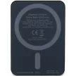 Guess 4G Strassed Metal Logo MagSafe Powerbank (GUPBM5AL4DMK) MagSafe kompatibilis hordozható külső akkumulátor és vezeték nélküli töltő, 5000 mAh, 15W, fekete