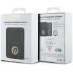 Guess 4G Strassed Metal Logo MagSafe Powerbank (GUPBM5AL4DMK) MagSafe kompatibilis hordozható külső akkumulátor és vezeték nélküli töltő, 5000 mAh, 15W, fekete