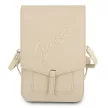 Guess Universal Phone Bag Saffiano Script max 6.7" táska (GUWBRSAVSLG) arany