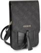Guess Universal Phone Bag 4G Wallet max 6.7' táska (GUWBSQGBK) fekete
