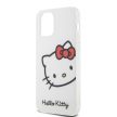Hello Kitty IML Head Logo iPhone 12/12 Pro hátlap, tok, fehér