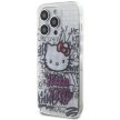 Hello Kitty IML Kitty On Bricks Graffiti case for iPhone 13 Pro/13 tok, fehér