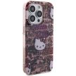 Hello Kitty IML Tags Graffiti case for iPhone 13 Pro/13 tok, rózsaszín