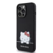 Hello Kitty Liquid Silicone Daydreaming Logo iPhone 13 Pro szilikon hátlap, tok, fekete