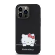 Hello Kitty Liquid Silicone Daydreaming Logo iPhone 13 Pro szilikon hátlap, tok, fekete