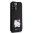 Hello Kitty Liquid Silicone Daydreaming Logo iPhone 13 Pro szilikon hátlap, tok, fekete