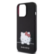 Hello Kitty Liquid Silicone Daydreaming Logo iPhone 13 Pro szilikon hátlap, tok, fekete