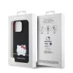 Hello Kitty Liquid Silicone Daydreaming Logo iPhone 13 Pro szilikon hátlap, tok, fekete