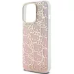 Hello Kitty IML Gradient Electrop Crowded Kitty Head Case for iPhone 14 Pro tok, rózsaszín