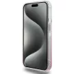 Hello Kitty IML Gradient Electrop Kitty Head case for iPhone 14 Pro tok, rózsaszín