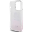 Hello Kitty IML Gradient Electrop Kitty Head case for iPhone 14 Pro tok, rózsaszín