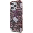 Hello Kitty IML Tags Graffiti case for iPhone 14 Pro tok, rózsaszín