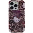 Hello Kitty IML Tags Graffiti case for iPhone 14 Pro tok, rózsaszín