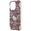 Hello Kitty IML Tags Graffiti case for iPhone 14 Pro tok, rózsaszín