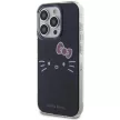 Hello Kitty IML Kitty Face case for iPhone 14 Pro tok, fekete