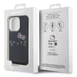 Hello Kitty IML Kitty Face case for iPhone 14 Pro tok, fekete