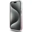 Hello Kitty IML Gradient Electrop Kitty Head case for iPhone 14 Pro Max tok, rózsaszín