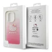 Hello Kitty IML Gradient Electrop Kitty Head case for iPhone 14 Pro Max tok, rózsaszín