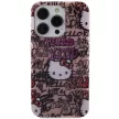 Hello Kitty IML Tags Graffiti case for iPhone 14 Pro Max tok, rózsaszín