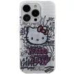 Hello Kitty IML Kitty On Bricks Graffiti HKHCP15LHDGPHT iPhone 15 Pro 6.1", fehér hátlap, tok,