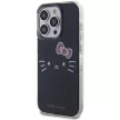 Hello Kitty IML Kitty Face HKHCP15LHKHLK iPhone 15 Pro 6.1", hátlap, tok, fekete