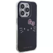 Hello Kitty IML Kitty Face HKHCP15LHKHLK iPhone 15 Pro 6.1", hátlap, tok, fekete