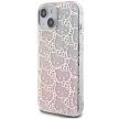 Hello Kitty IML Gradient Electrop Crowded Kitty Head HKHCP15SHCHPEP iPhone 15 6.1" hátlap, tok, rózsaszín