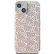 Hello Kitty IML Gradient Electrop Crowded Kitty Head HKHCP15SHCHPEP iPhone 15 6.1" hátlap, tok, rózsaszín