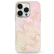 Hello Kitty IML Gradient Electrop Crowded Kitty Head HKHCP15SHCHPEP iPhone 15 6.1" hátlap, tok, rózsaszín