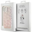 Hello Kitty IML Gradient Electrop Crowded Kitty Head HKHCP15SHCHPEP iPhone 15 6.1" hátlap, tok, rózsaszín