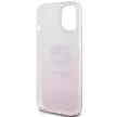Hello Kitty IML Gradient Electrop Kitty Head HKHCP15SHDGKEP iPhone 15 6.1"  hátlap, tok, rózsaszín