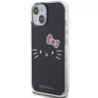 Hello Kitty IML Kitty Face HKHCP15SHKHLK iPhone 15 6.1", hátlap, tok, fekete