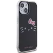 Hello Kitty IML Kitty Face HKHCP15SHKHLK iPhone 15 6.1", hátlap, tok, fekete
