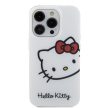 Hello Kitty IML Head Logo iPhone 15 Pro Max hátlap, tok, fehér