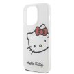 Hello Kitty IML Head Logo iPhone 15 Pro Max hátlap, tok, fehér