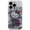 Hello Kitty IML Kitty On Bricks Graffiti HKHCP15XHDGPHT iPhone 15 Pro Max 6.7", hátlap, tok, fehér