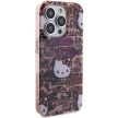 Hello Kitty IML Graffiti HKHCP15XHDGPTP iPhone 15 Pro Max 6.7" hátlap, tok, rózsaszín