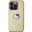 Hello Kitty Leather Kitty Head MagSafe case iPhone 13 Pro Max tok, arany