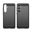 Carbon Case Samsung Galaxy S24 Plus hátlap, tok, fekete