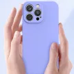 Silicone case hátlap, tok Samsung Galaxy S24 Plus, fekete